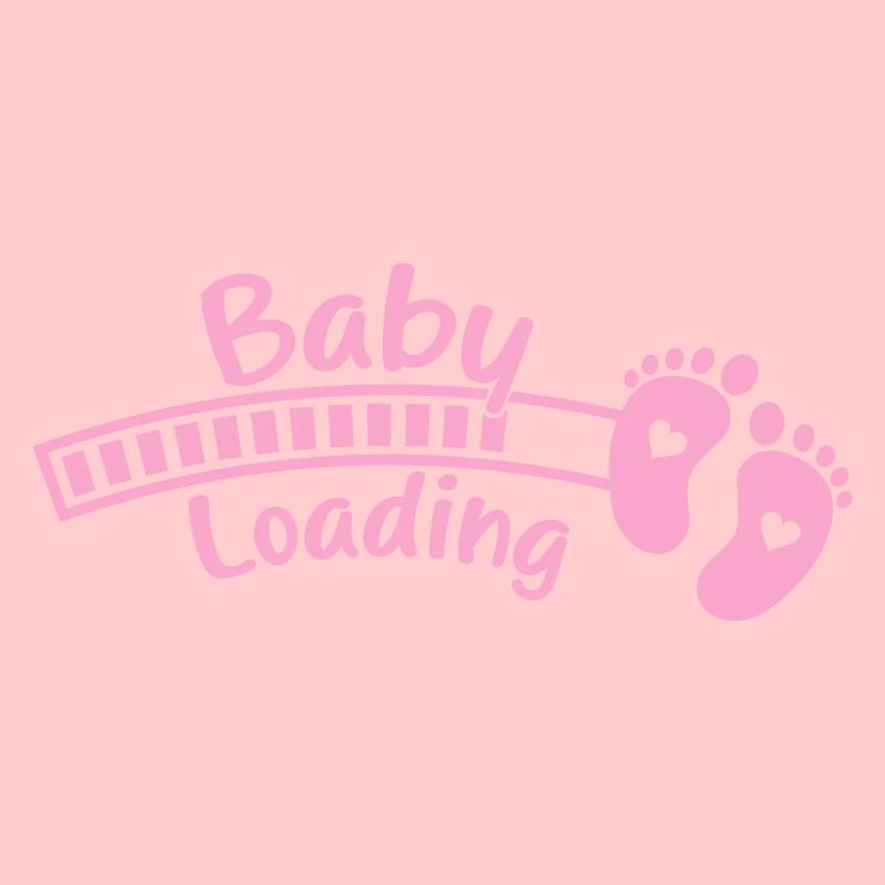 Chargement des pieds de bébé bébé