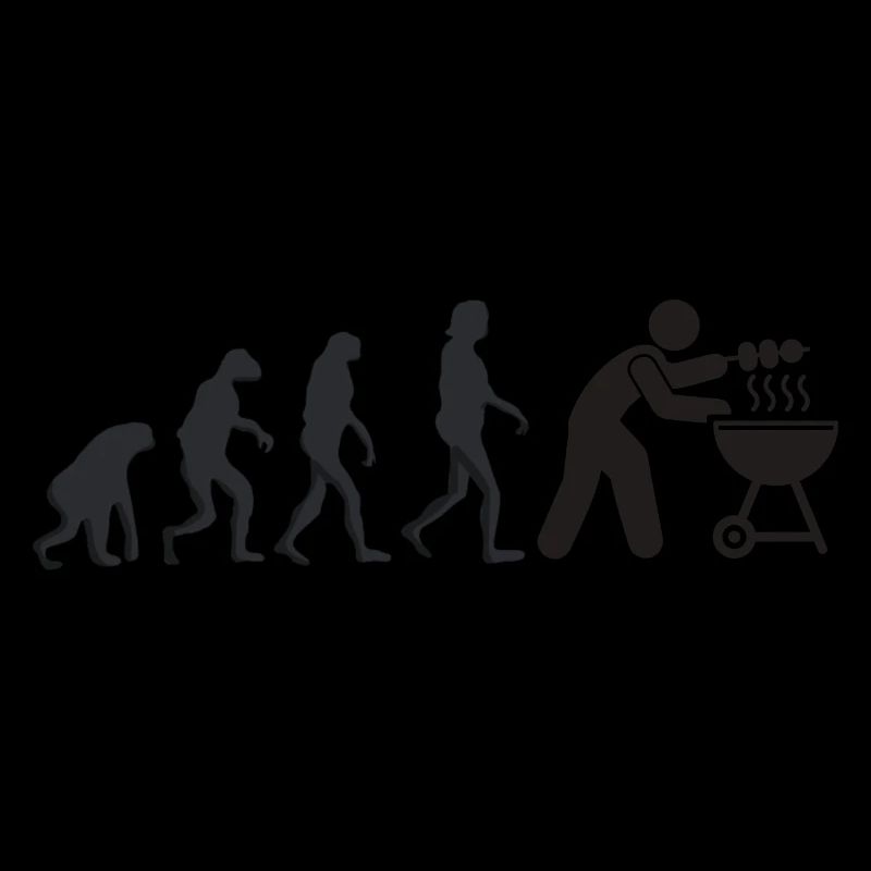 Grillen - Menschliche Evolution