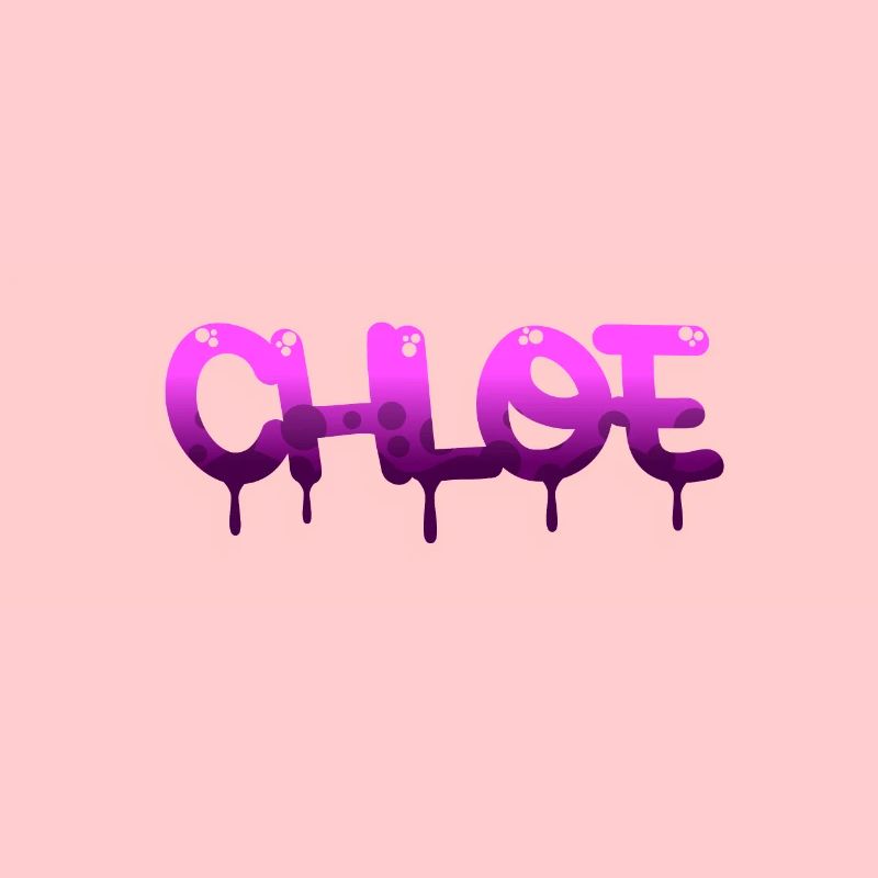 Graffiti-Name Chloe