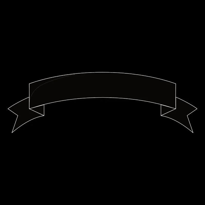 Banner Wimpel schwarz