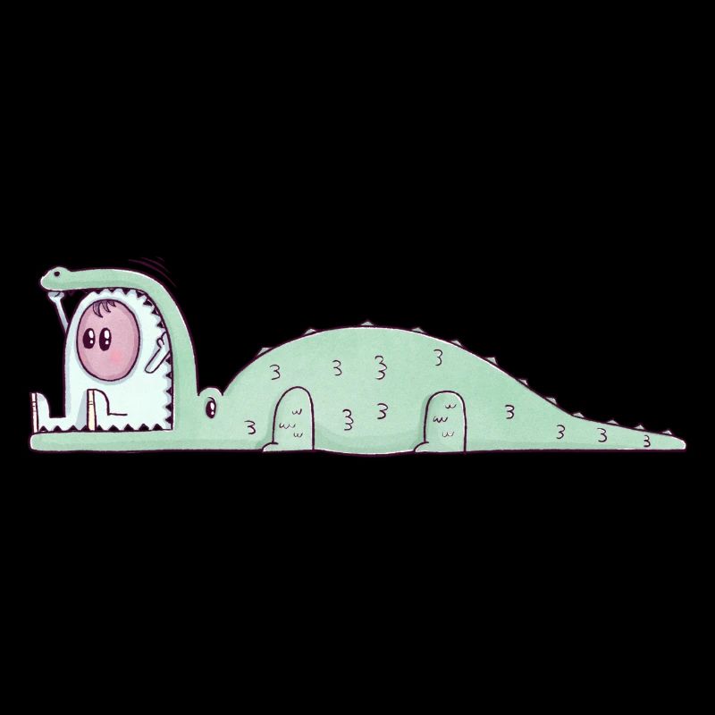 The Tiny Adventures - lustiges Krokodil
