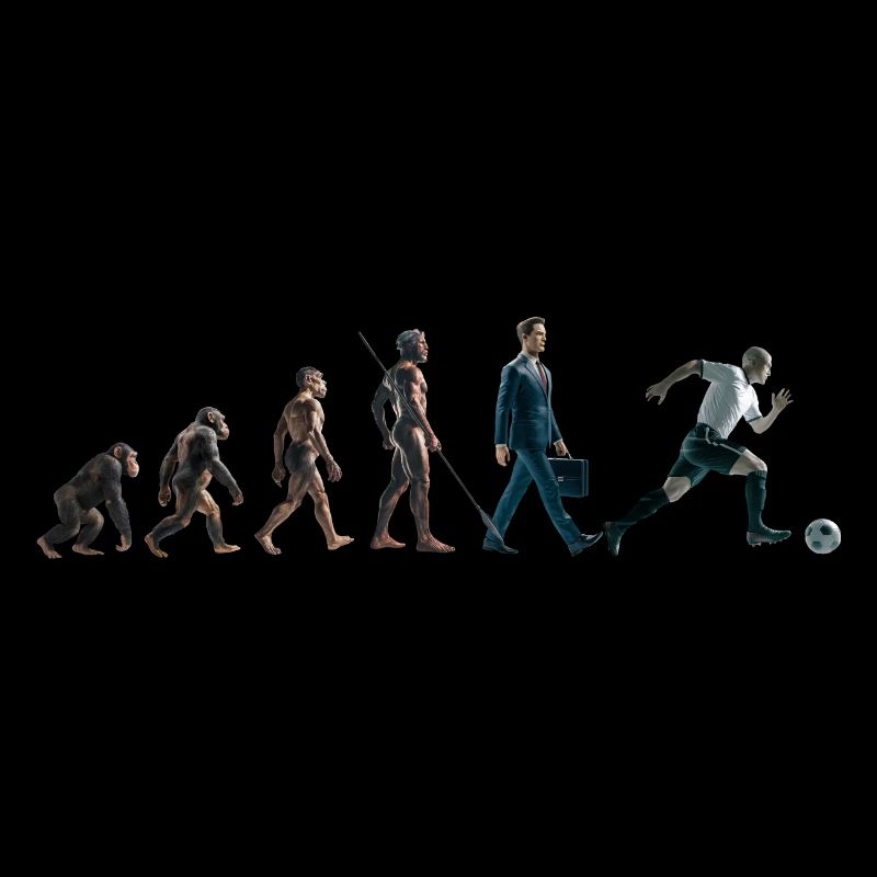 Planche graphique de football Evolution 1