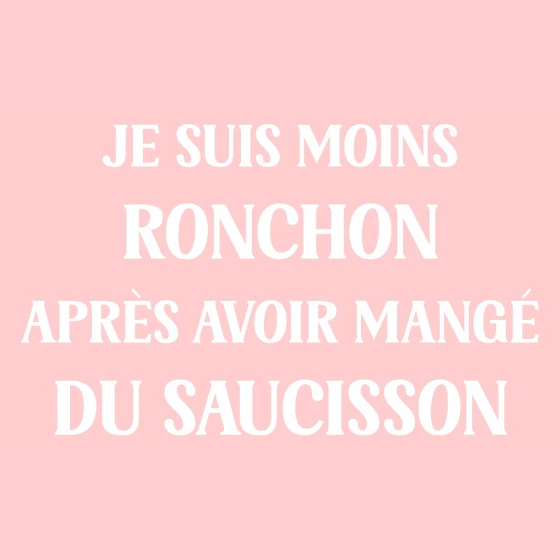 Moins ronchon saucisson