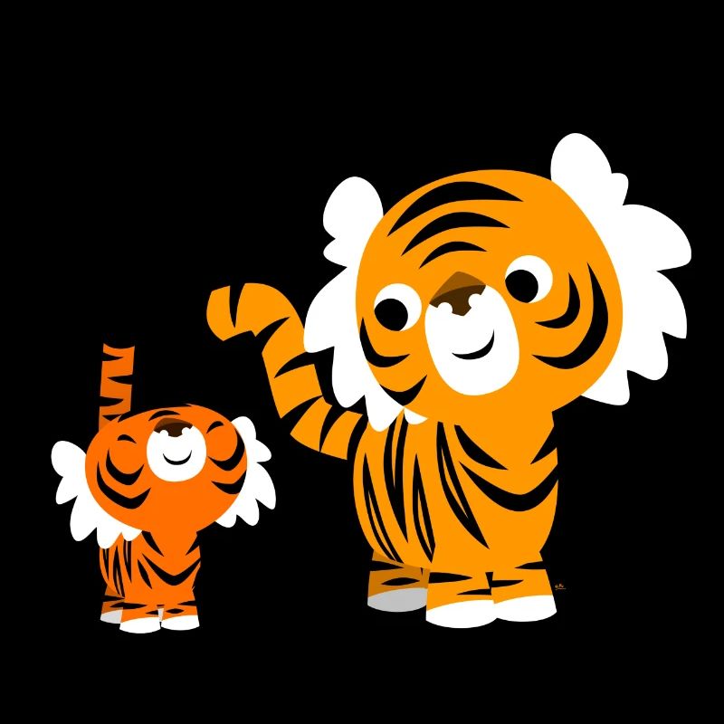 Kleine und große Tiger von Cheerful Madness!!