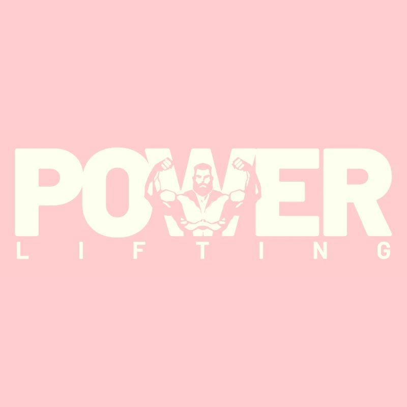 power lifting white