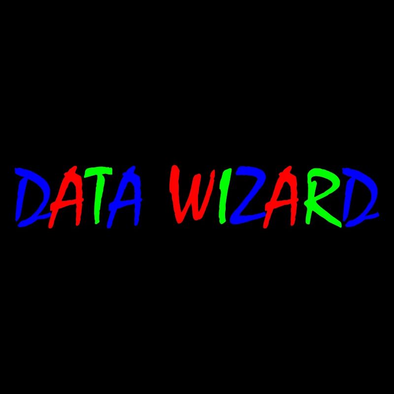 Data Wizard – Bunte Typografie