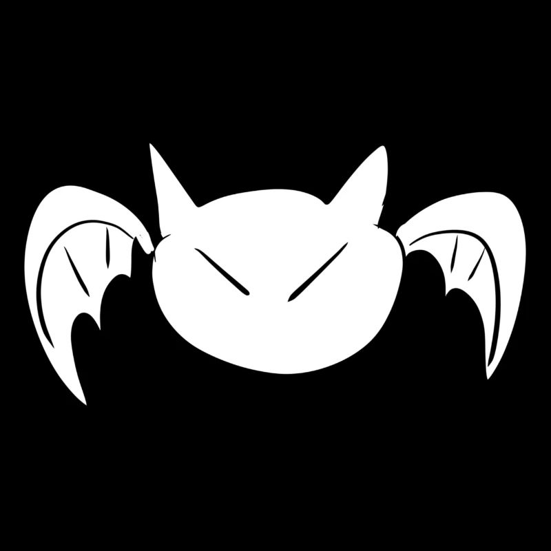 ailes de chauve-souris symbole maléfique commun simplement