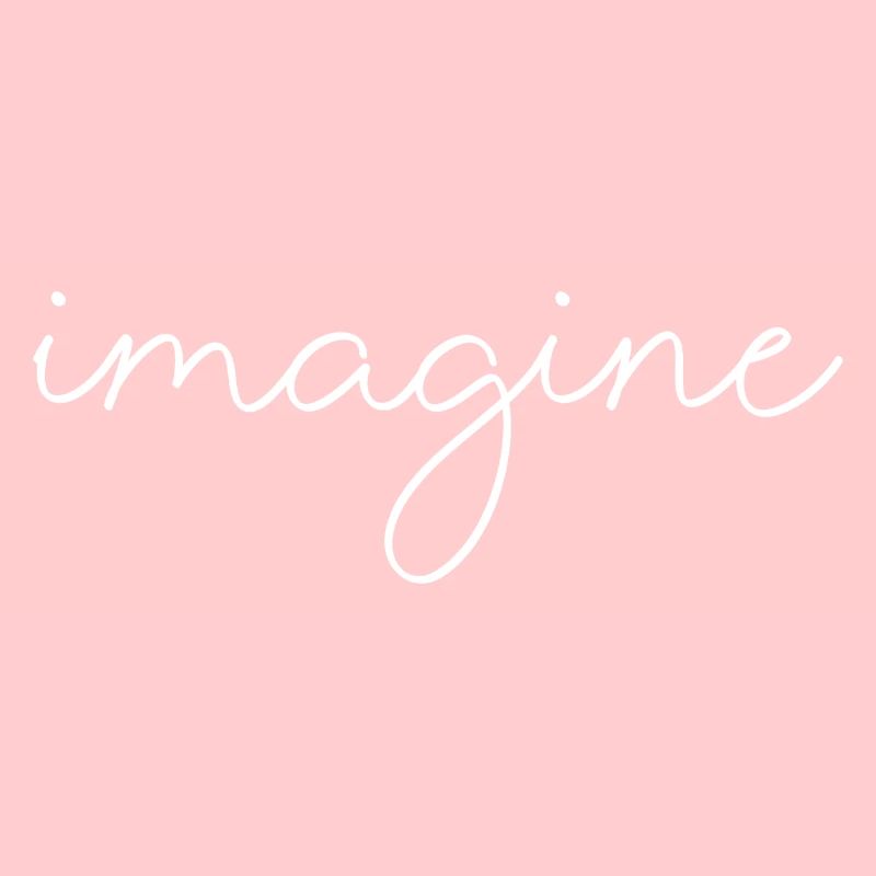 imagine writing saying