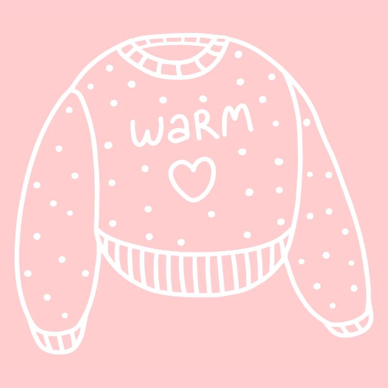 Gemütlicher warmer Wollpullover