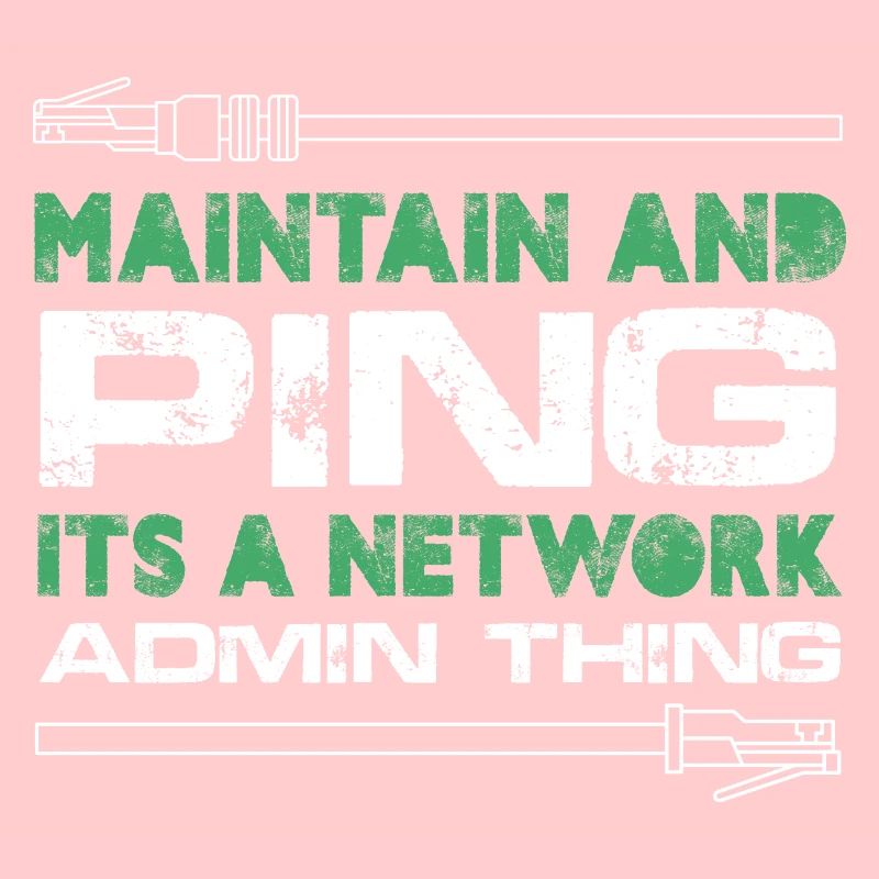 Maintain And Ping It's A Network Admin Thing