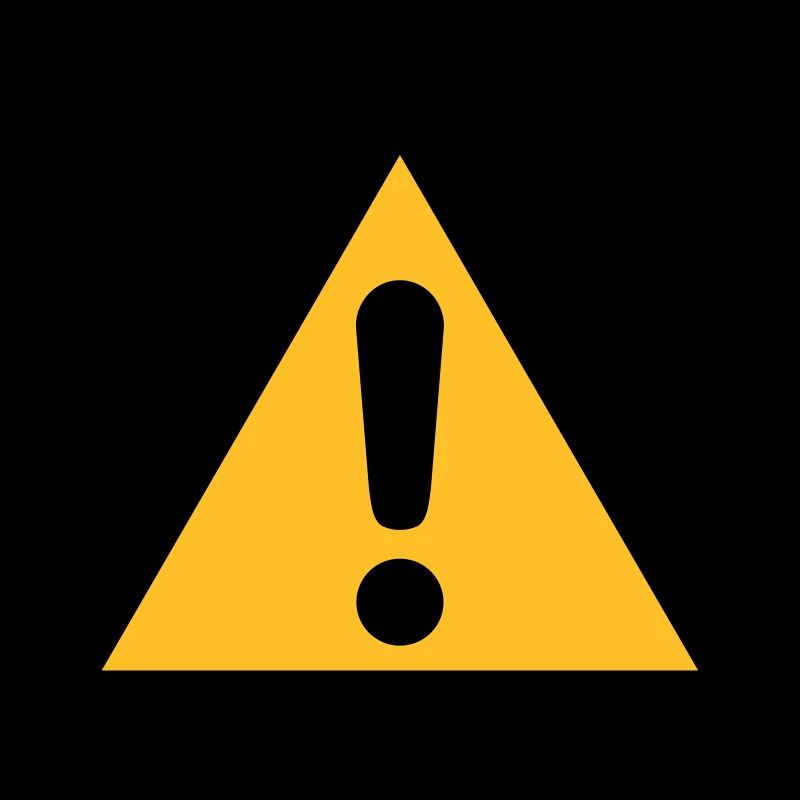 Symbole de danger - Danger général (2 couleurs)