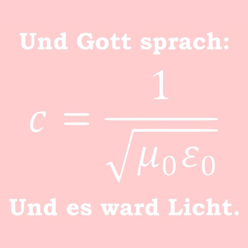 Gott sprach Lichtformel