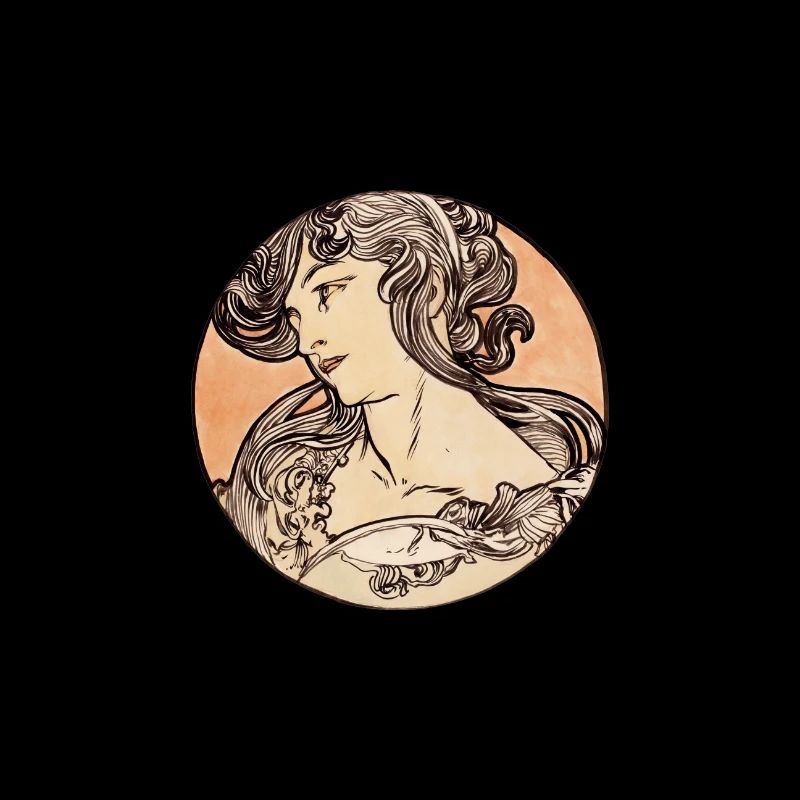 Vitrail Alphonse Maria Mucha # 1