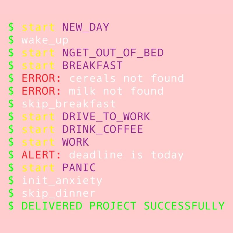 New day Programming Informatic Geschenk Spruch
