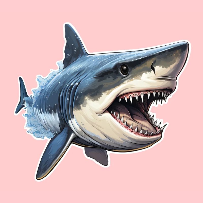 Shark voracious