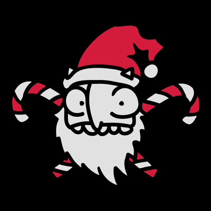 Weihnachtsmann Zuckerstange 3