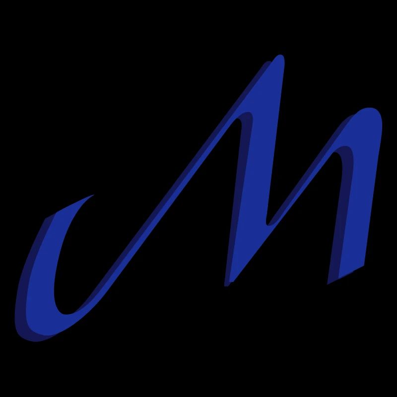 M, Buchstaben, Letters, Initialen