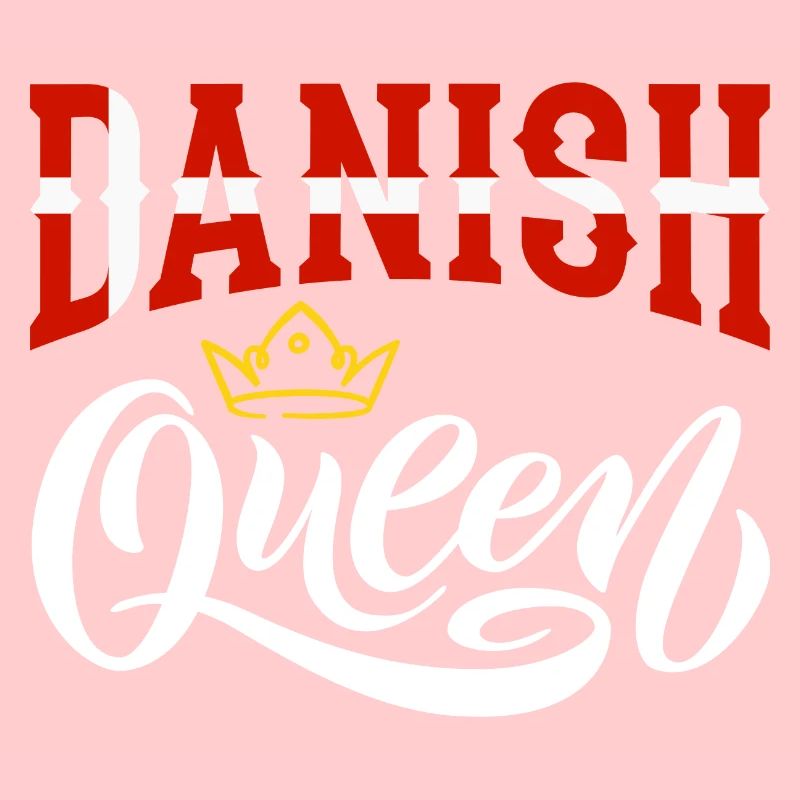 Reine danoise Danemark Danemark Drapeau