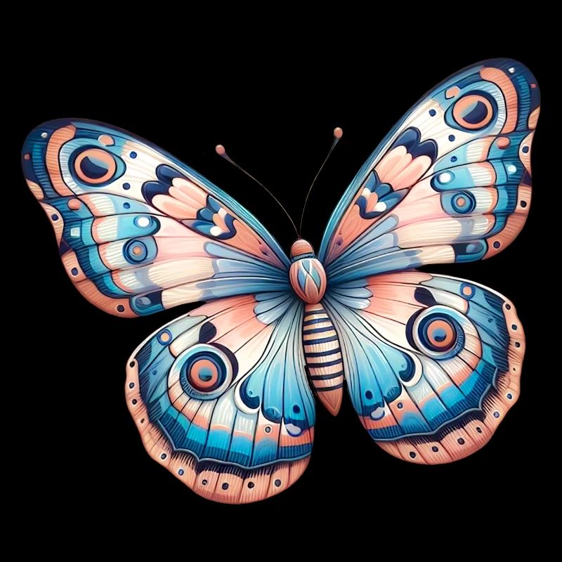 Papillon, fleur - Légèreté Envolée