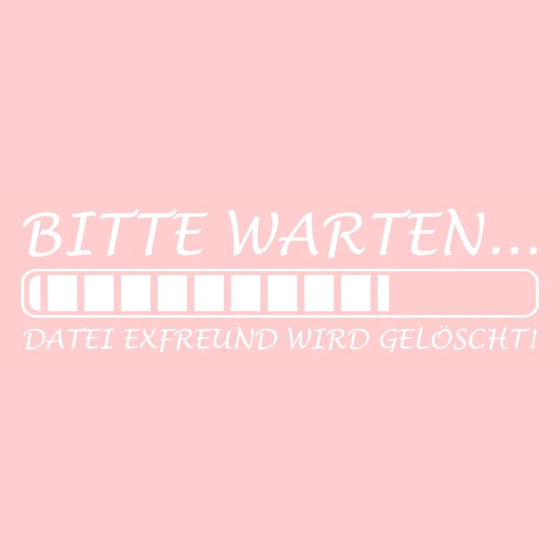 Bitte warten Datei Exfreund wird gelöscht