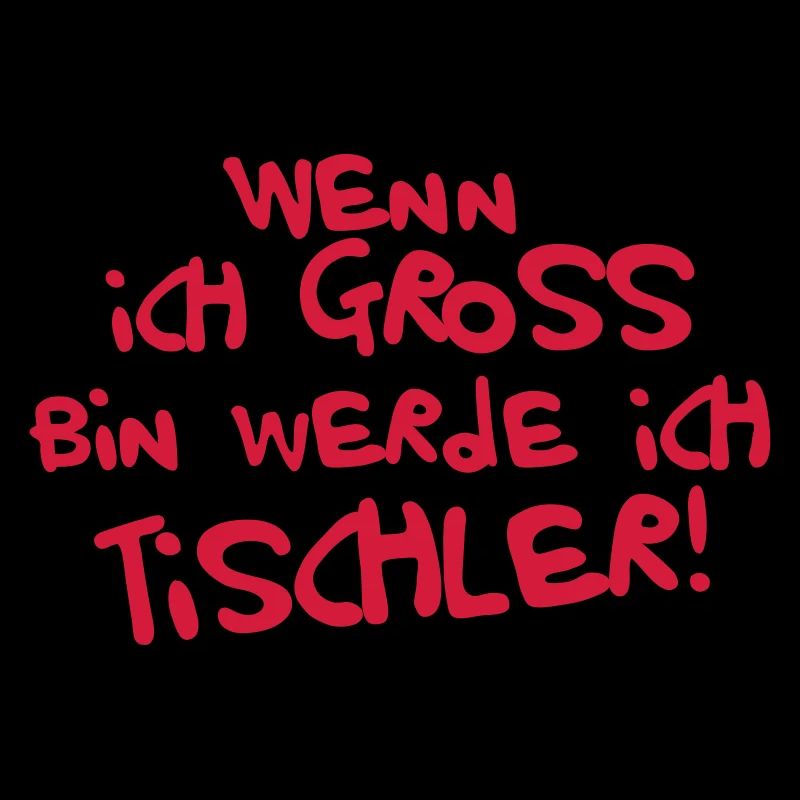 Ich werde Tischler