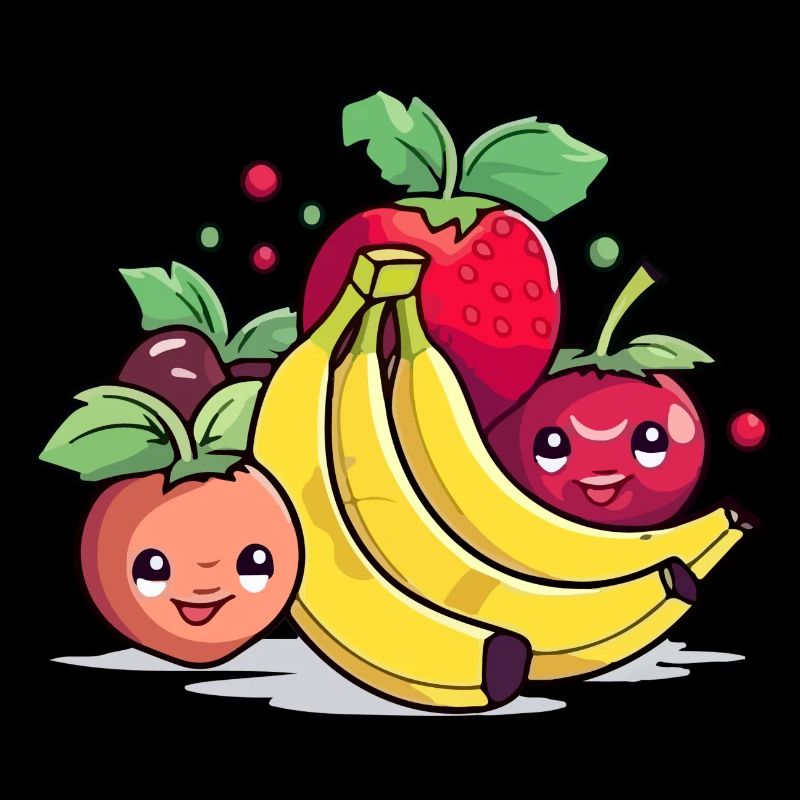 Fruits kawaii n°2