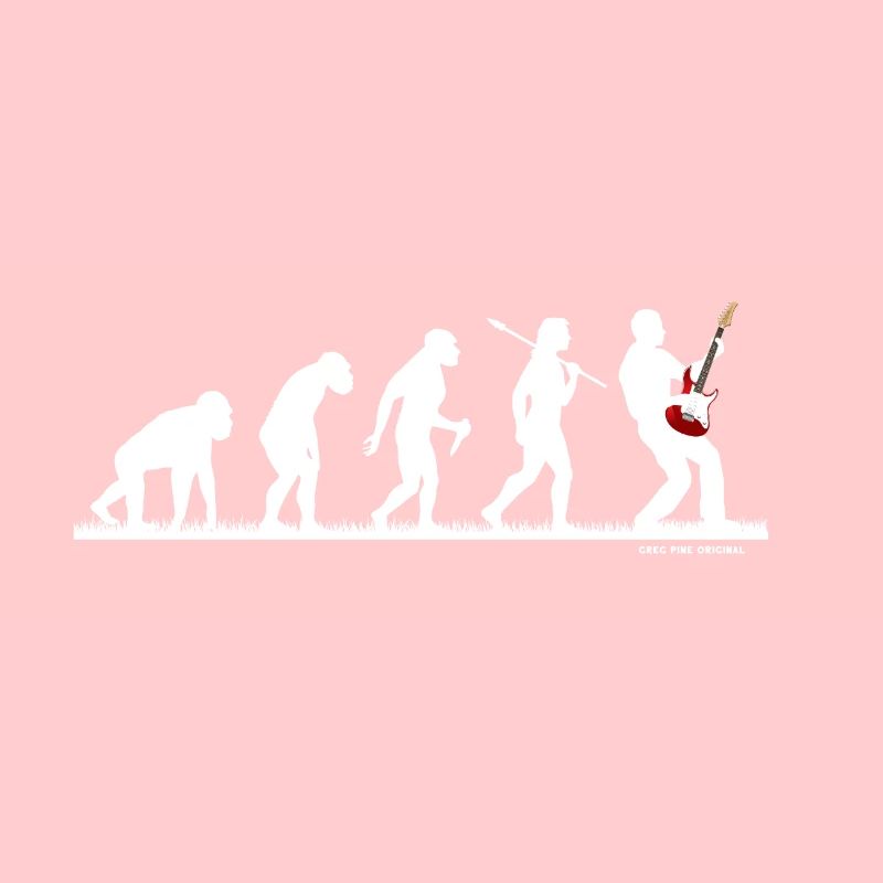 Evo Guitarist Electric Guitar Guitar Player Evolution