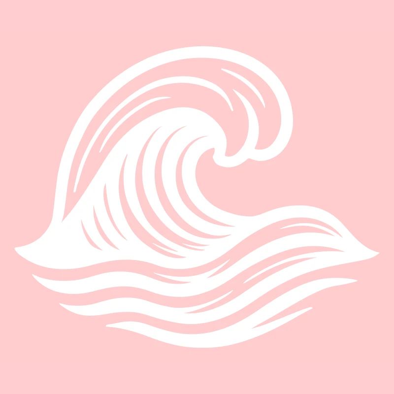 Wave Symbol Ocean