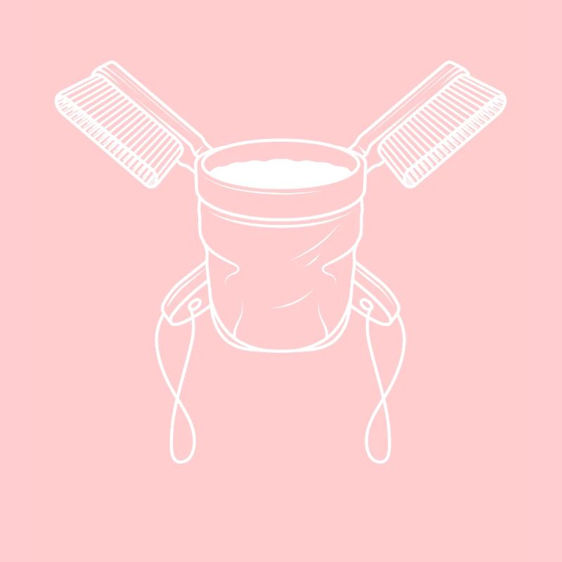 Chalkbag & Brushes  - Weiß