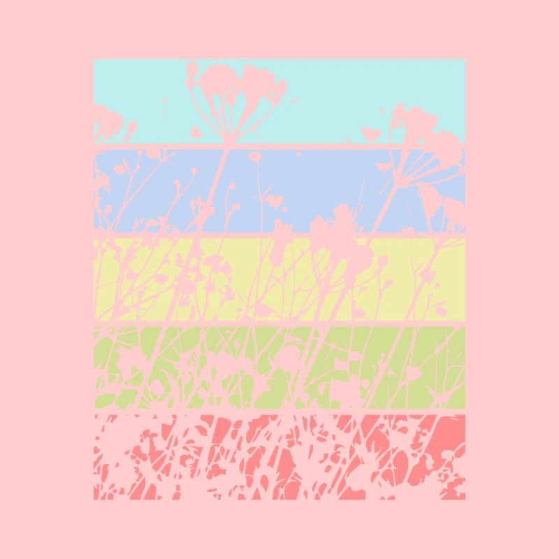 Spring floral pattern