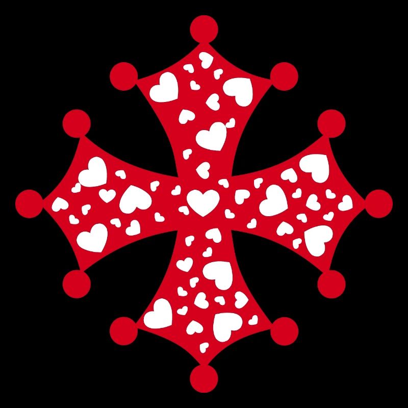 Croix Occitane Coeur