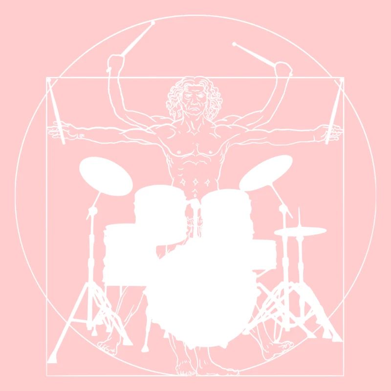 Drummer Vitruvian Man Drumsticks