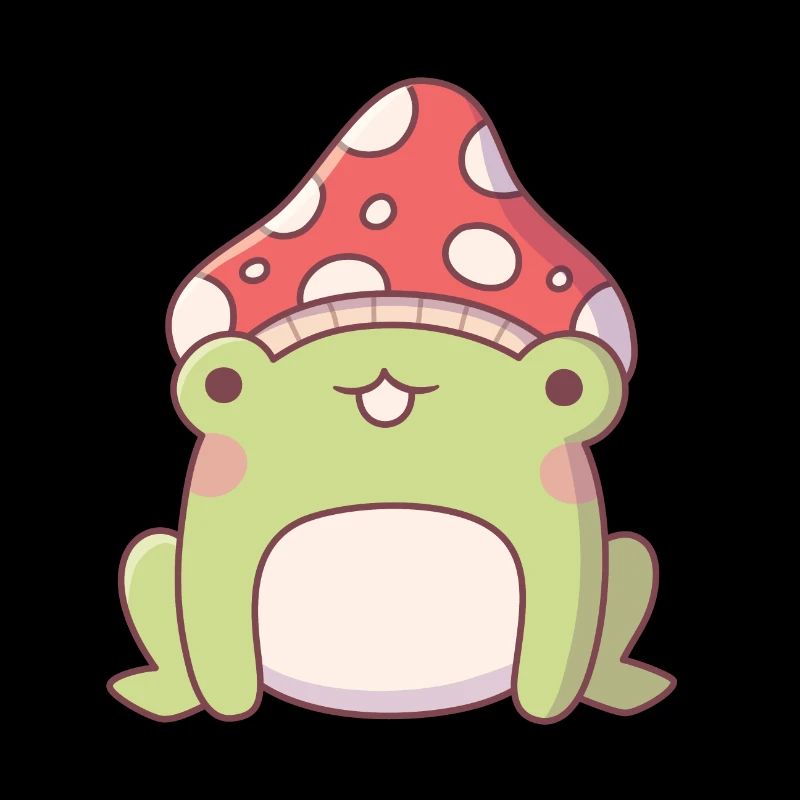 Mignon Toadstool Frog Doodle
