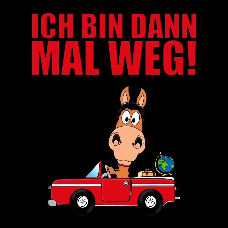 PFERD - AUTO - ICH BIN DANN MAL WEG!
