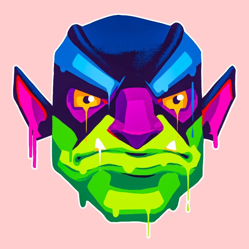 A Beautiful and Fun Orc Monster Design