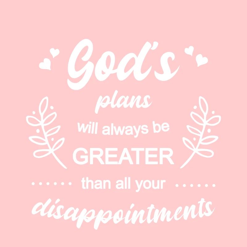 Christlicher Plan Gottes Pläne sind größer als unsere