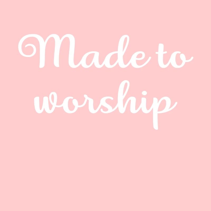 Conception chrétienne faite pour adorer