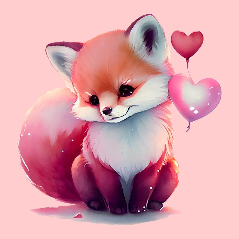 Cadeau de Saint-Valentin Fox