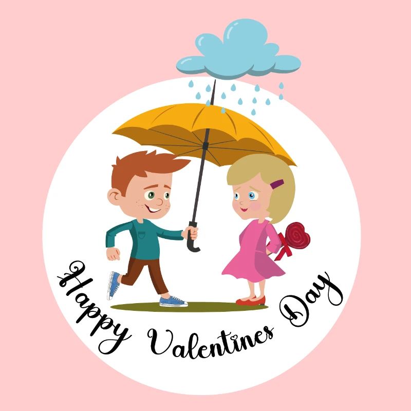 Mädchen Junge romantisch