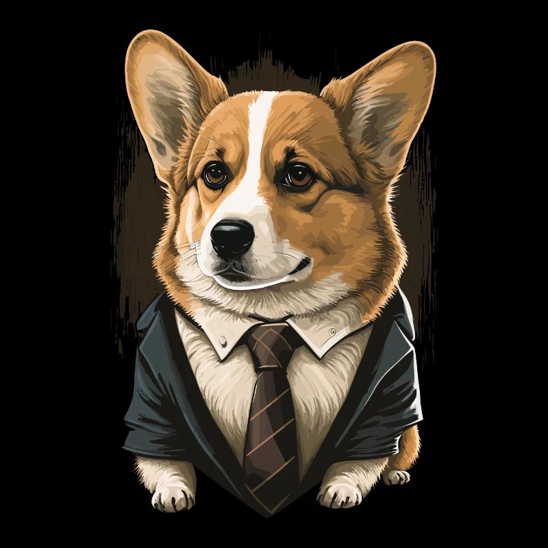 Short Cute Corgi