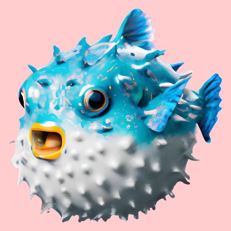 Poisson-globe gonflé