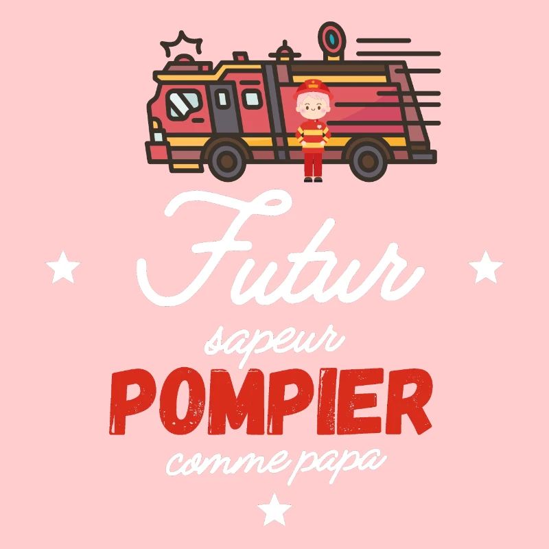 Futur sapeur pompier comme papa