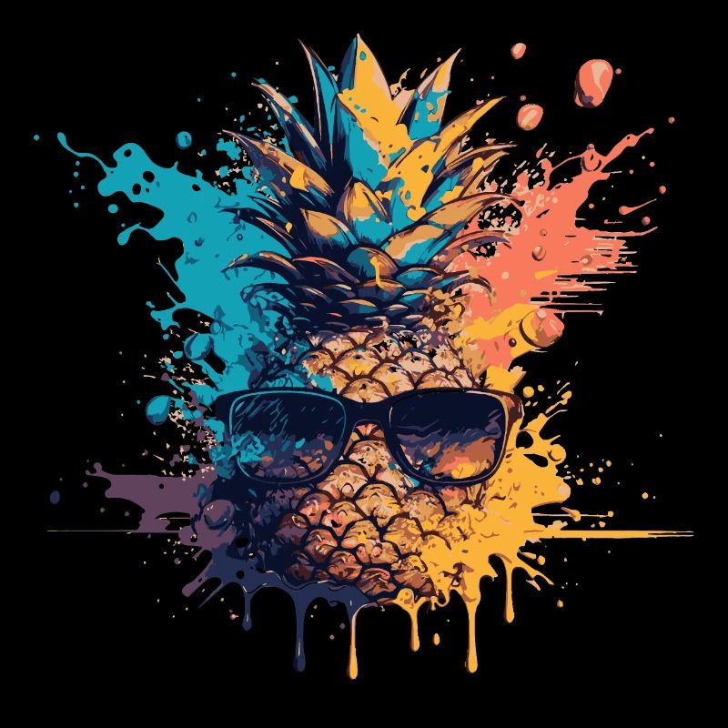 Drôle de fruit d’ananas