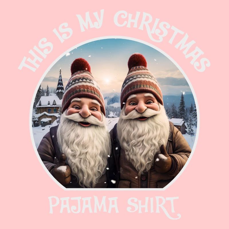 Pyjama de Noël Nains Gnome