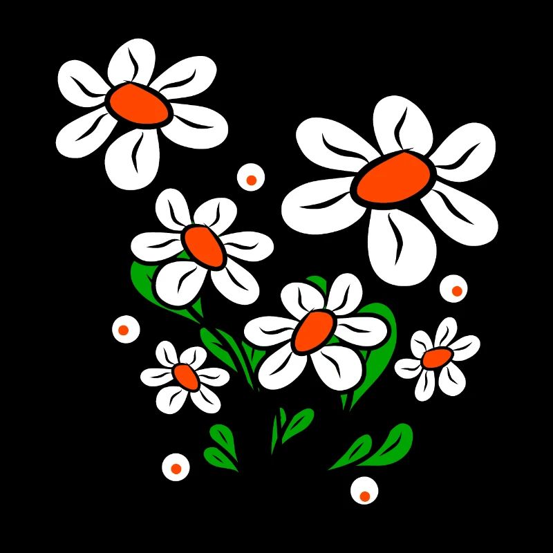 Gänseblümchen Margeriten Blumenranke Blüte blumig
