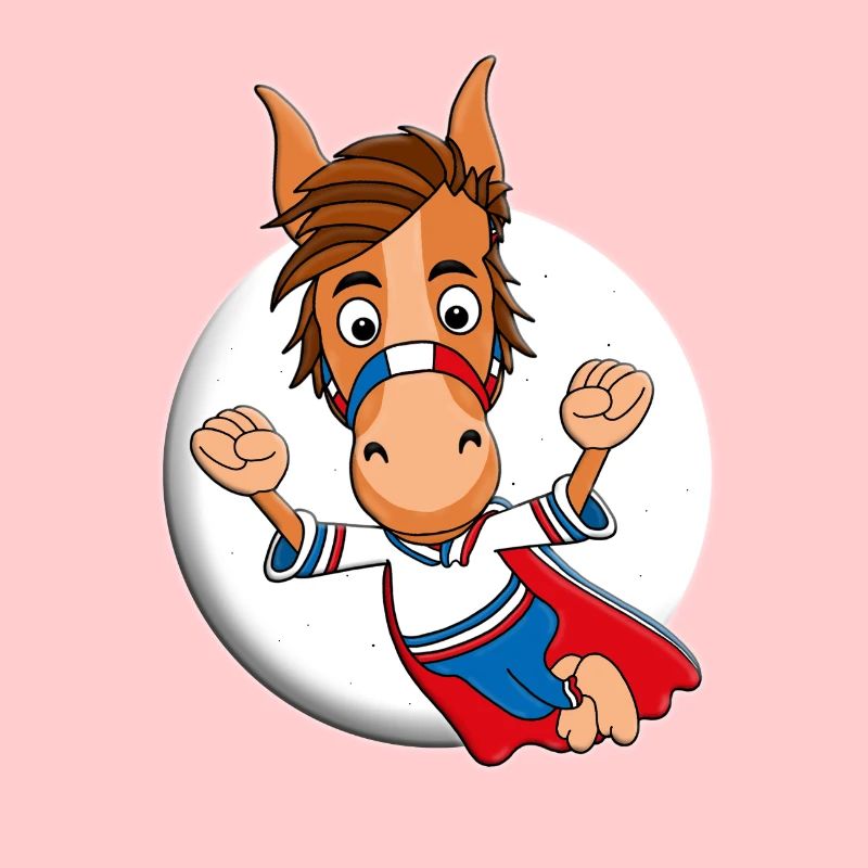 PFERD - SUPERHELD - MONDSCHEIN - HELD - PONY