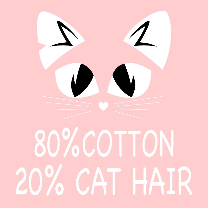 80% Coton, 20% Poil de chat