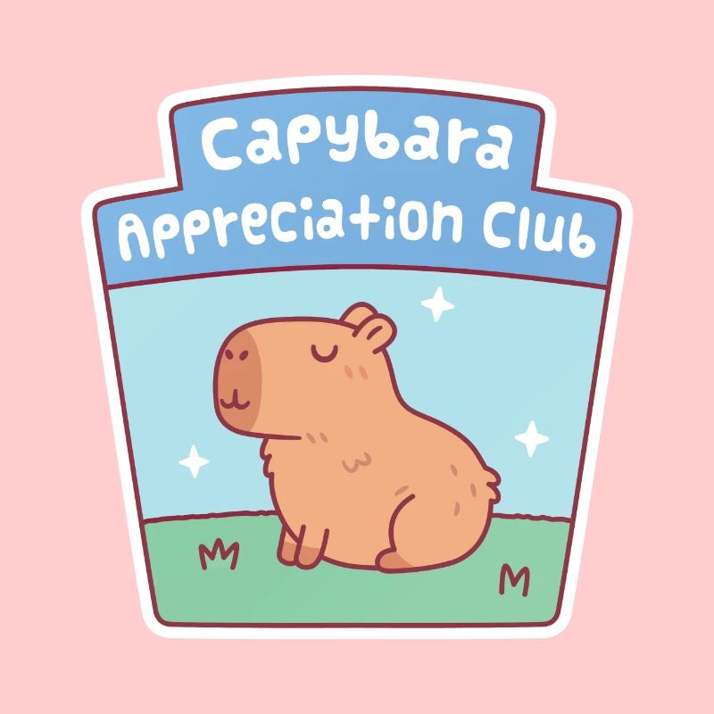 Club d’appréciation de Capybara mignon