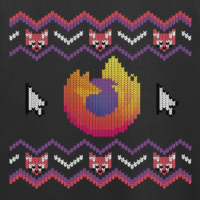 Firefox Ugly Sweater