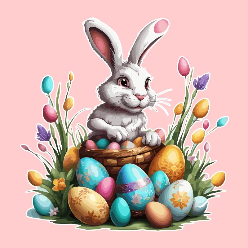 Easter Bunny / Easter / Eggs / Holidays / Easter